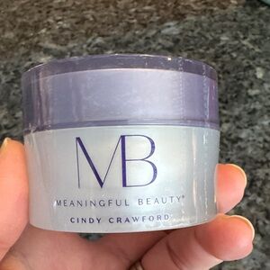 Meaningful Beauty Age Recovery Night Crème - Purple and White